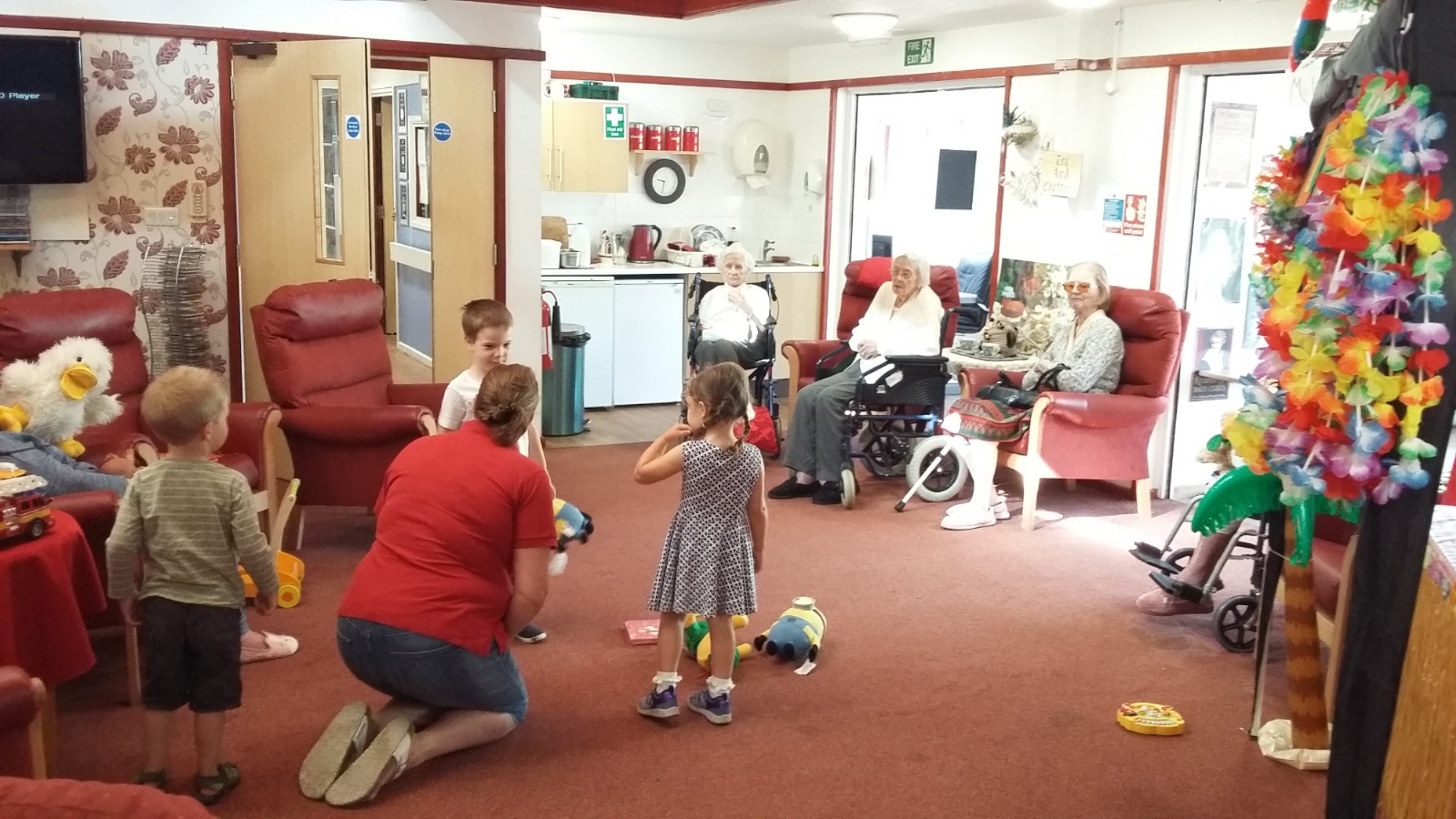 Wharf Visit to Broadwater Lodge Care Home July 2018